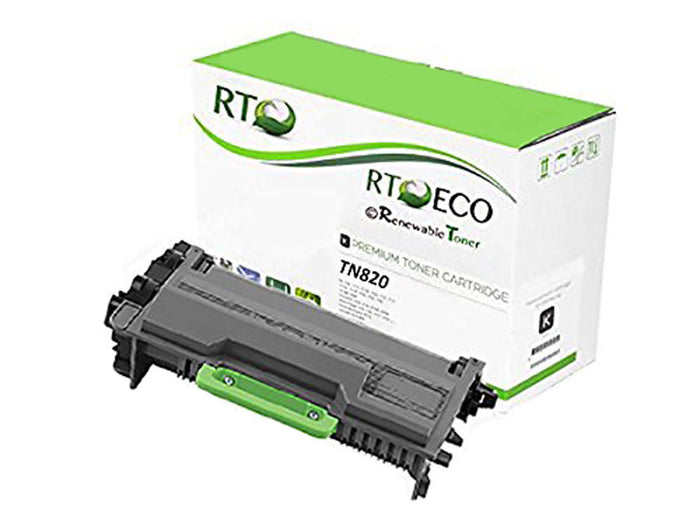 RT Compatible Toner Cartridge Replacement for Brother TN820 TN-820 High Yield (Black)
