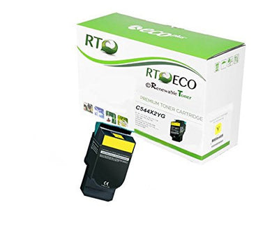 RT C544 Compatible Lexmark C544X2YG Toner Cartridge (Yellow)