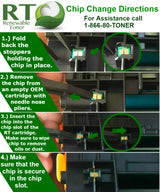 RT 215A MICR Toner Cartridge for HP W2310A Check Printers M182 MFP M183 (New Chip, 2-Pack)