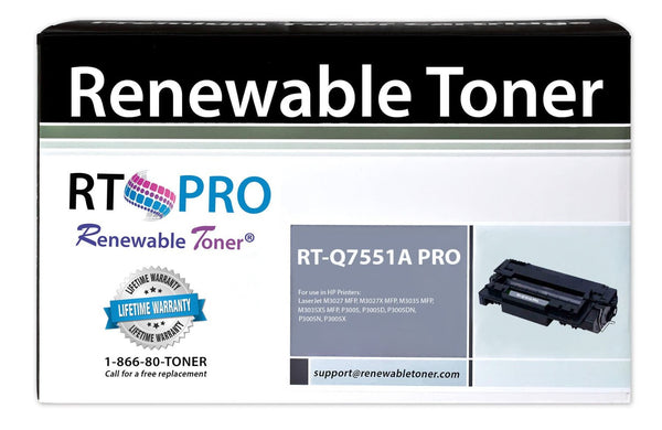 RT PRO 51A | Q7551A Compatible Toner Cartridge