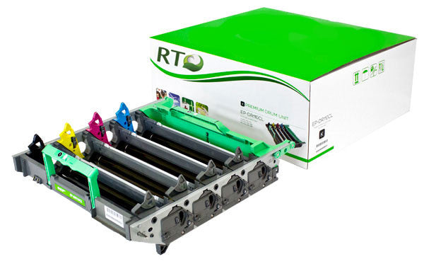 RT Compatible Toner Cartridge Replacement for DR-110CL Imaging Drum (CMYK, 4-pack)