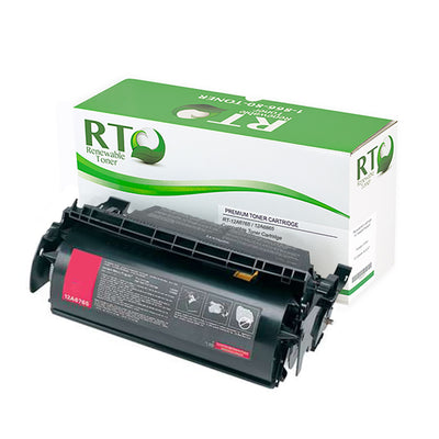 RT Compatible Lexmark 12A6765 12A6865 Toner Cartridge