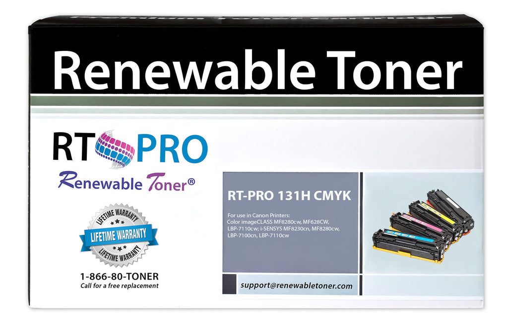 RT PRO 131H Color Toner Set | Renewable Toner