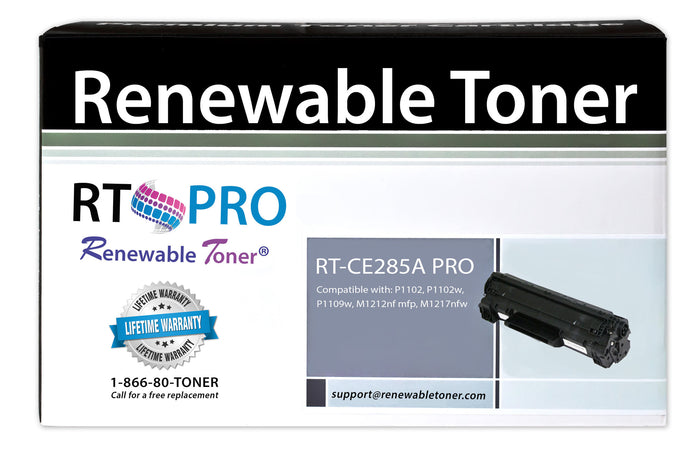 RT PRO Compatible HP 85A CE285A Toner Cartridge