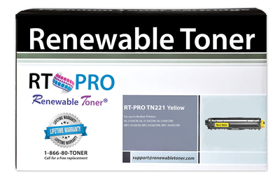 RT PRO TN221 Compatible Brother TN-221Y Toner Cartridge (Yellow)