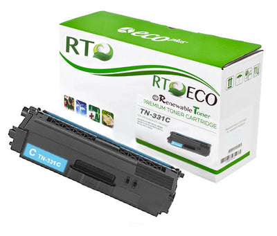 RT Compatible Toner Cartridge Replacement for Brother TN-331 TN-331C (Cyan)