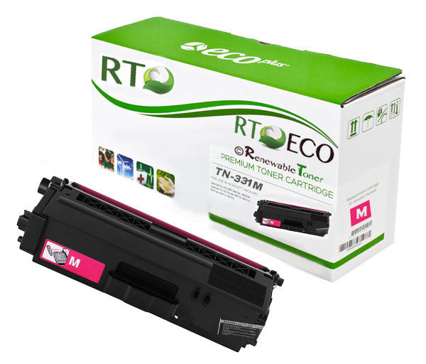 RT Compatible Toner Cartridge Replacement for Brother TN-331 TN-331M (Magenta)