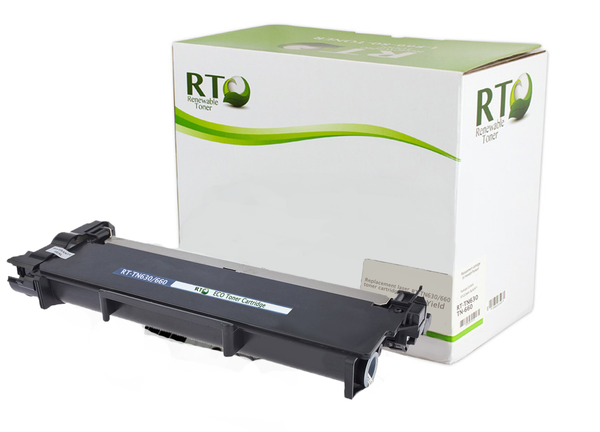 RT Compatible Toner Cartridge Replacement for Brother TN630 TN-630 (Black)