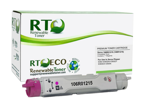 RT Compatible Xerox 106R01215 106R1215 Toner Cartridge (Magenta)