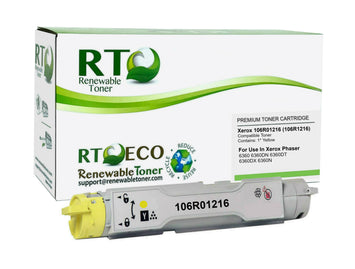 RT Compatible Xerox 106R01216 106R1216 Toner Cartridge (Yellow)