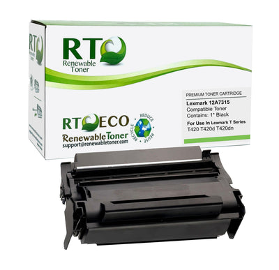 RT Compatible Lexmark 12A7315 Toner Cartridge (High Yield)