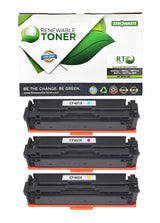 RT 201X CF401X CF402X CF403X Toner Set (CMY, 3-Pack)