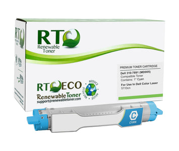 RT Compatible Dell 310-7891 MD005 Toner Cartridge (Cyan)