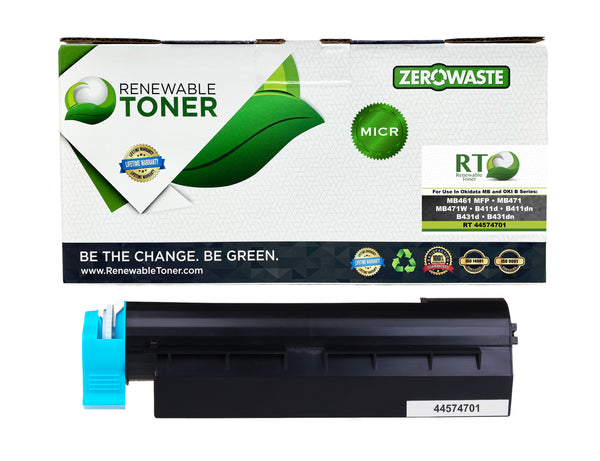 RT Okidata B411 44574701 Compatible MICR Toner Cartridge