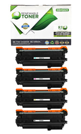 RT 507A 507X CE400X CE401A CE402A CE403A Compatible Toner Color Set (CMYK, 4-Pack)