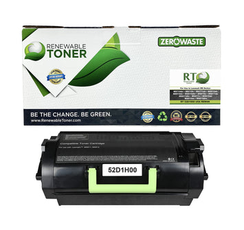 RT Compatible Lexmark 521H 52D1H00 Toner Cartridge, High Yield