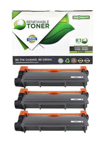 RT Dell 593-BBKD P7RMX Compatible Toner Cartridge (High Yield, 3-Pack)