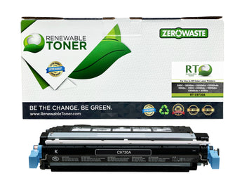 RT 645A Compatible HP C9730A Toner Cartridge (Black)