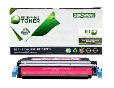 RT 645A Compatible HP C9733A Toner Cartridge (Magenta)