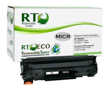 RT Compatible HP 35A CB435A MICR Toner Cartridge