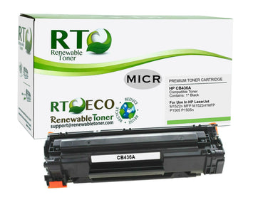 RT Compatible HP 36A CB436A MICR Toner Cartridge