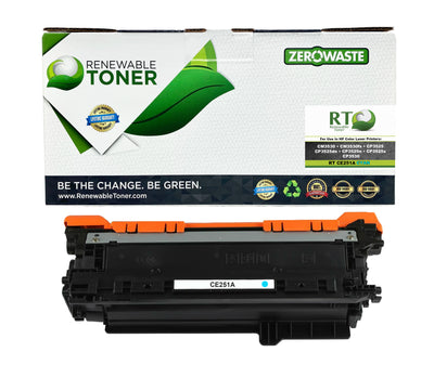 RT 504A Compatible HP CE251A Toner Cartridge (Cyan)