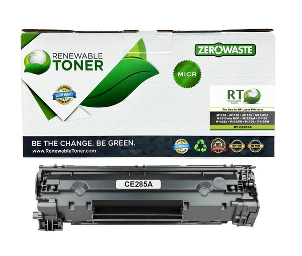 RT 85A MICR Toner Compatible with HP CE285A Check Printing Cartridge