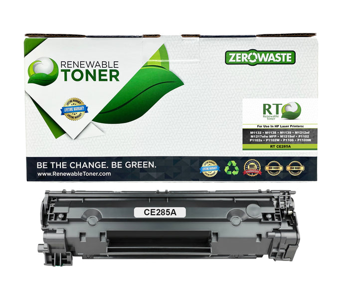 Om Adgang Bevise HP 85A / CE285A Toner Cartridge | Renewable Toner