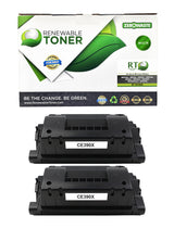 RT 90X CE390X Compatible MICR Toner Cartridge (High Yield, 2-Pack)