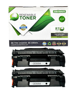 RT 05A Compatible HP CE505A MICR Toner Cartridge (2-Pack)
