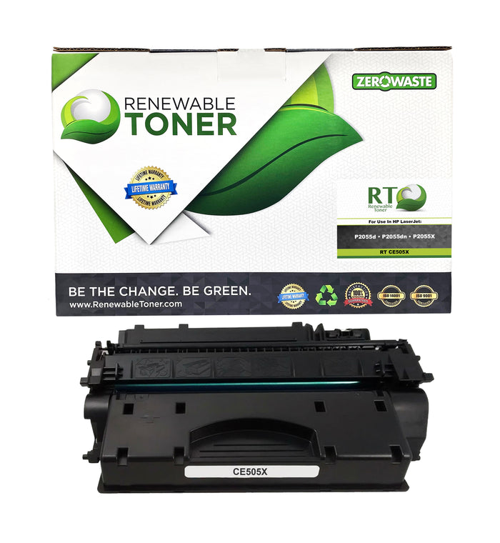 RT 05X Compatible HP CE505X Toner Cartridge (High Yield)