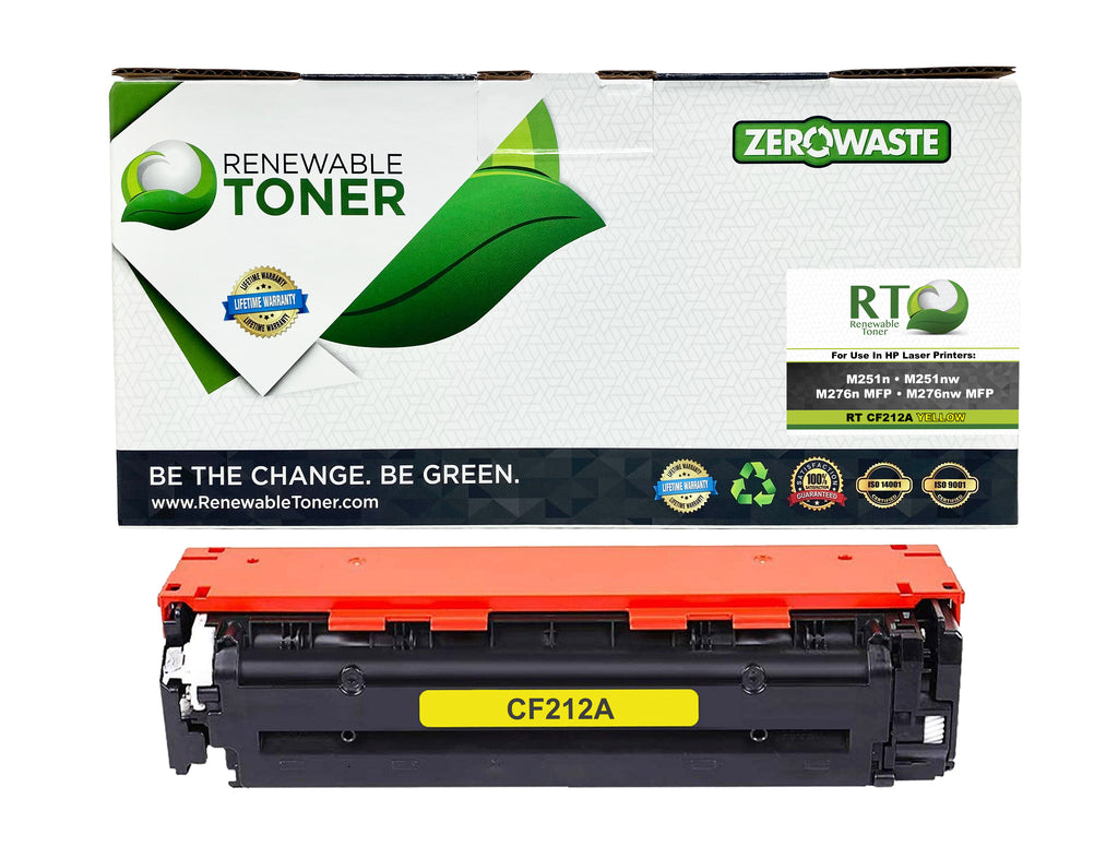 HP CF212A / 131A Yellow Toner | Renewable Toner