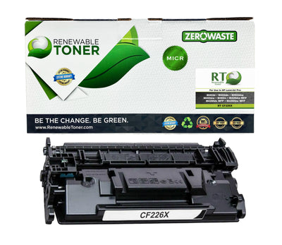 RT 26X Compatible HP CF226X MICR Toner Cartridge (High Yield)