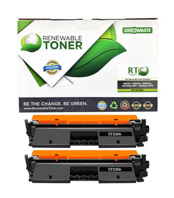 RT 30A CF230A Compatible Toner Cartridge (2-Pack)