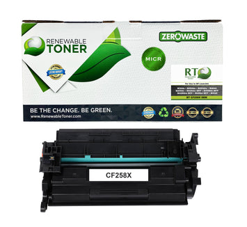 RT 58X OEM Modified HP CF258X MICR Toner Cartridge
