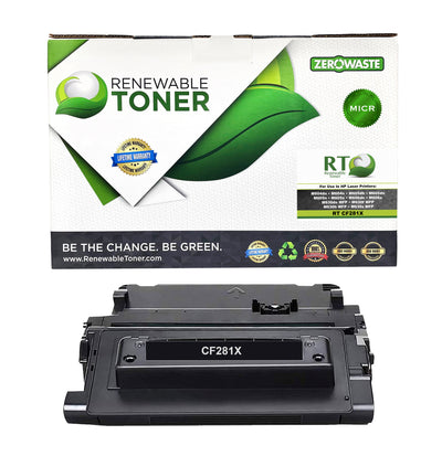 RT 81X CF281X Compatible MICR Toner Cartridge (High Yield)