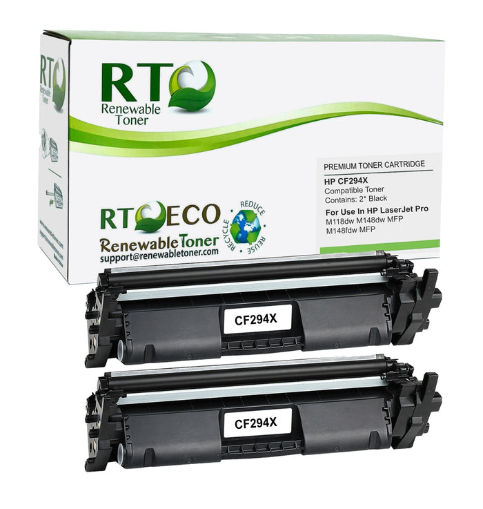 RT Compatible HP 94X CF294X Toner Cartridge (2-Pack)