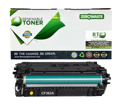 RT 508A Compatible HP CF362A Toner Cartridge (Yellow)