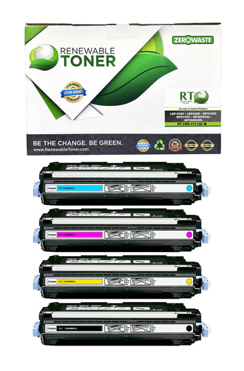 RT Canon 111 1657B001 1658B001 1659B001 1660B001 Compatible Toner Color Set (CMYK, 4-Pack)