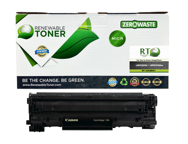 RT Canon 126 3483B001 Compatible MICR Toner Cartridge