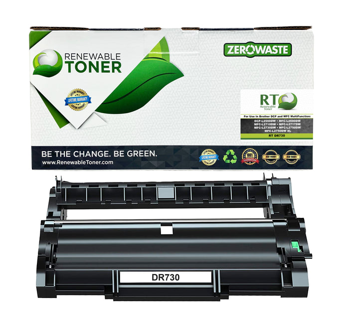 RT DR730 Imaging Drum Cartridge for Brother DR-730 Laser Printers