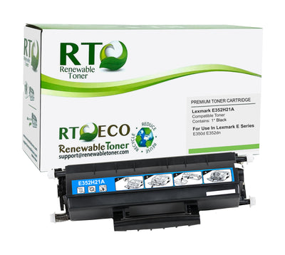 RT Compatible Lexmark E352H21A Toner Cartridge