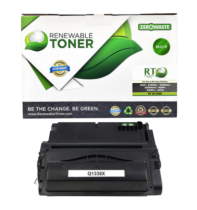 RT 38X Compatible HP Q1338X MICR Toner Cartridge (High Yield)