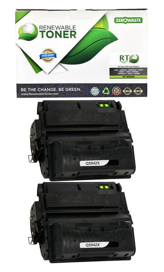 RT 42X Toner HP Q5942X Printer Cartridge (High Yield, 2-Pack)