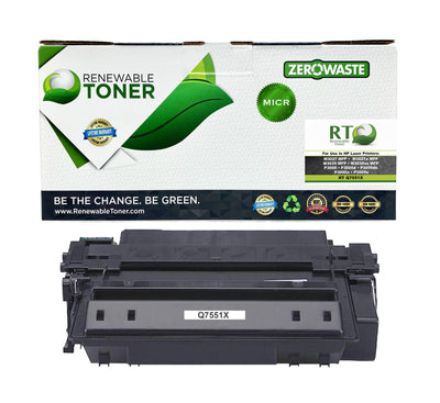 RT 51X Compatible HP Q7551X MICR Toner Cartridge (High Yield)