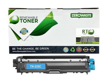 RT Brother TN-225 TN-225C Compatible Toner Cartridge (High Yield, Cyan)