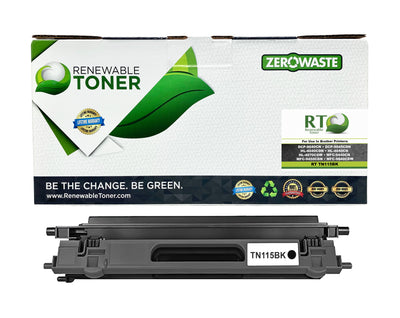RT TN115 Compatible Brother TN-115BK Toner Cartridge (Black)