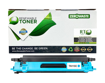 RT Brother TN115 TN115C Compatible Toner Cartridge (Cyan)