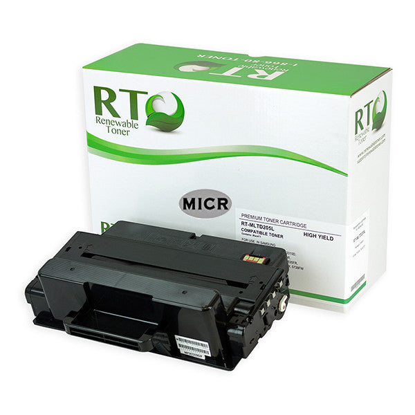 RT Compatible Samsung MLT-D205L MICR Cartridge, High Yield