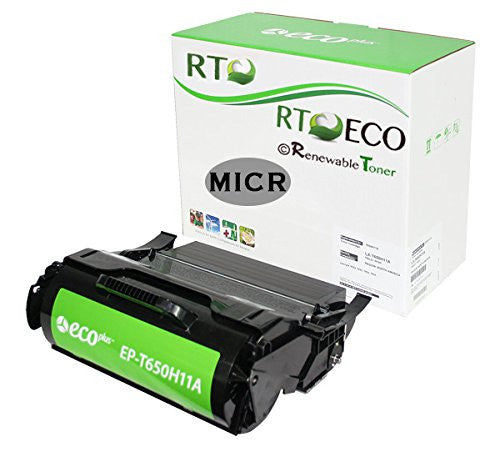 RT Compatible Lexmark T650H11A MICR Cartridge, High Yield